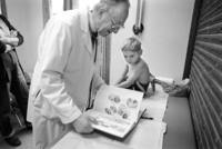 Dr. Imrich Bor, a pediatrician fluent in Russian, explains the serious heart surgery he will face.<br/>Sergei's parents had never told him of the dangers he faced.