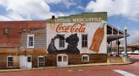 Coca Cola mural; Nacogdoches, Texas